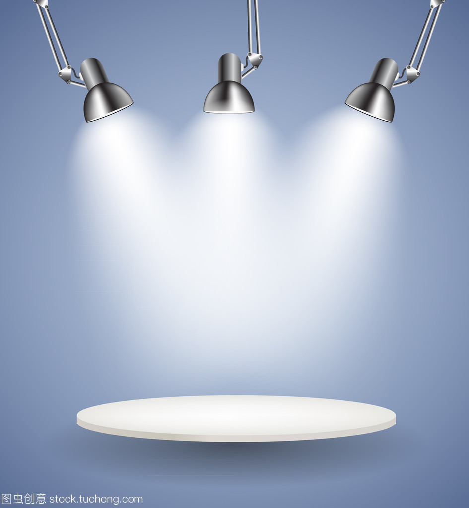 與照明用燈的背景?？盏目臻g,為您的文本或物體